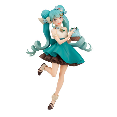 Figurine - Vocaloid - Hatsune Miku - Sweet Sweets Chocolate Mint - Furyu