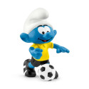 Figurine - Schtroumpfs - 2018 Football - Schtroumpf footballeur ballon - Schleich