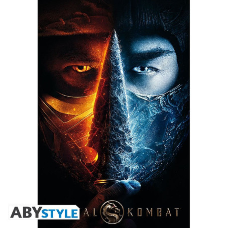 Poster - Mortal Kombat - Scorpion vs Sub-Zero - 91.5 x 61 cm - ABYstyle