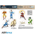 Stickers - Avatar - Groupe - 2 planches de 16x11 cm - ABYstyle