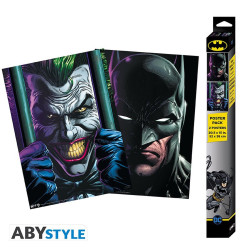 Set de 2 Posters - DC Comics - Batman et Joker - 52 x 38 cm - ABYstyle