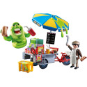 Jouet - Ghostbusters - Bouffe-Tout avec stand Hot Dog - Playmobil