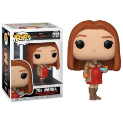 Figurine - Pop! Marvel - Wandavision - 70s Wanda - N° 717 - Funko