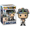 Figurine - Pop! Movies - Back to the Future - Doc Brown with Helmet - N° 949 - Funko