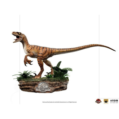 Figurine - Jurassic Park The Lost World - Art Scale 1/10 - Velociraptor Deluxe Version - Iron Studios