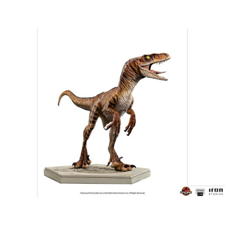 Figurine - Jurassic Park The Lost World - Art Scale 1/10 - Velociraptor - Iron Studios
