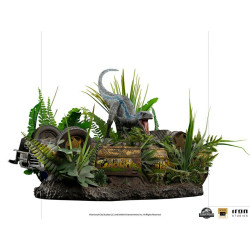 Figurine - Jurassic World Fallen Kingdom - Art Scale 1/10 - Blue Deluxe Version - Iron Studios
