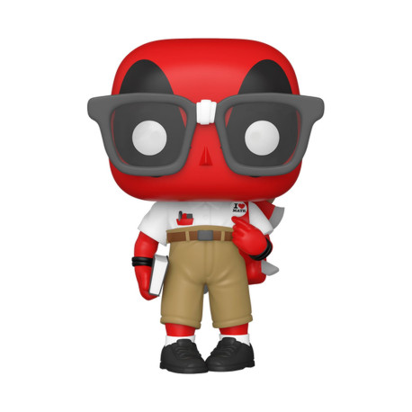 Figurine - Pop! Marvel - Deadpool - Nerd Deadpool - N° 786 - Funko