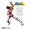 Stickers - Saint Seiya - Pegase / Shiryu - 2 planches de 16x11 cm