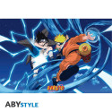 Poster - Naruto Shippuden - Naruto & Sasuke - 91.5 x 61 cm - ABYstyle