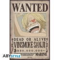 Poster - One Piece - Wanted Sanji New 2 - 52 x 35 cm - ABYstyle