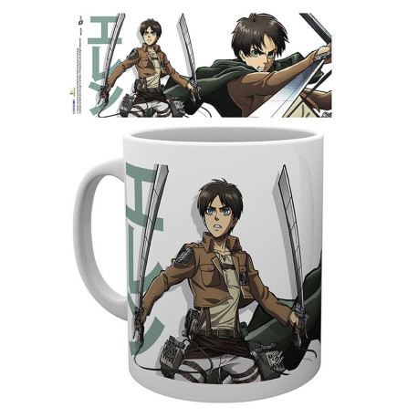 Mug / Tasse - Attack on Titan - Eren Duo - 320 ml - GB Eye