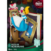 Figurine - Disney - D-Stage 77 - Story Book Alice 15 cm New Version - Beast Kingdom Toys