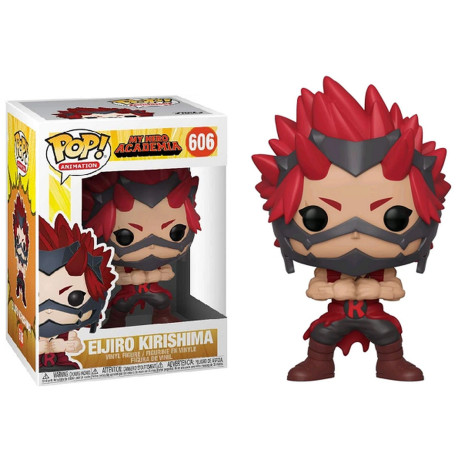 Figurine - Pop! Animation - My Hero Academia - Eijiro Kirishima - N° 606 - Funko