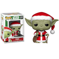 Figurine - Pop! Star Wars - Holiday Santa Yoda - N° 277 - Funko