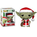 Figurine - Pop! Star Wars - Holiday Santa Yoda - N° 277 - Funko