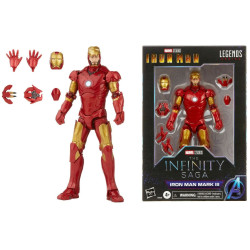 Figurine - Marvel Legends - The Infinity Saga - Iron Man Mark III - Hasbro