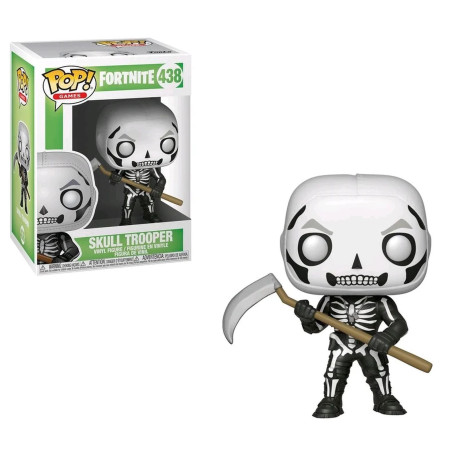 Figurine - Pop! Games - Fortnite - Skull Trooper - N° 438 - Funko