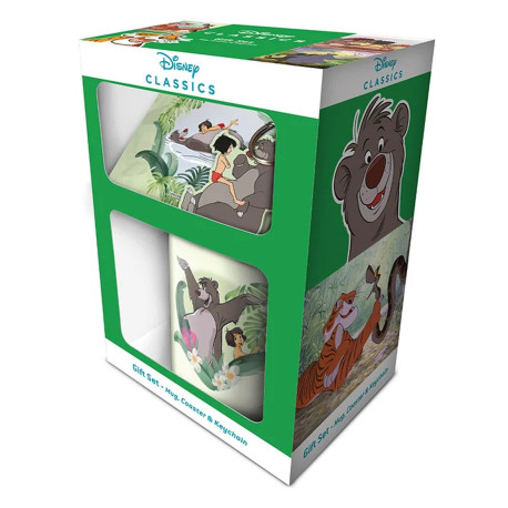 Coffret - Disney - Le Livre de la Jungle - Mug + Sous-Verre + Porte-clé - Pyramid International