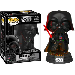 Figurine - Pop! Star Wars - Darth Vader (light & sound) - N° 343 - Funko