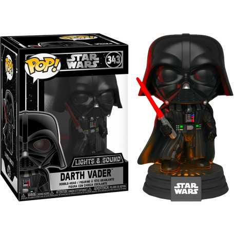 Figurine - Pop! Star Wars - Darth Vader (light & sound) - N° 343 - Funko