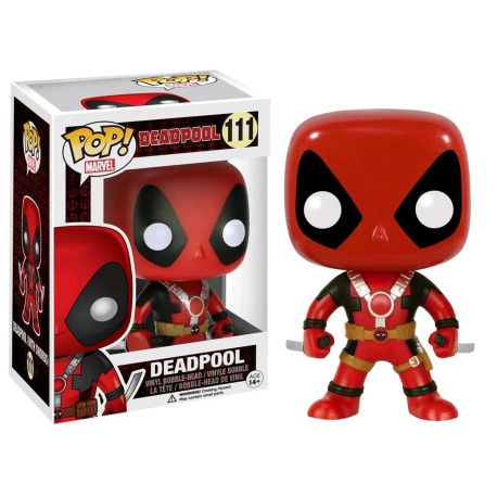 Figurine - Pop! Marvel - Deadpool Two Swords - N° 111 - Funko