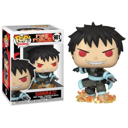 Figurine - Pop! Animation - Fire Force - Shinra with Fire - N° 981 - Funko