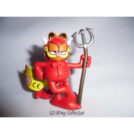Figurine - Garfield - Diable - Plastoy