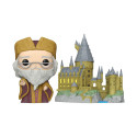 Figurine - Pop! Town - Harry Potter - Dumbledore & Hogwarts - N° 27 - Funko