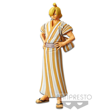 Figurine - One Piece - The Grandline Men Wanokuni Vol.5 - Sanji - Banpresto