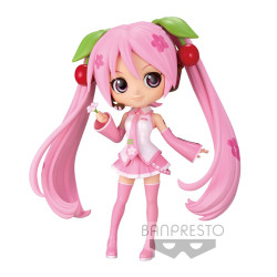 Figurine - Hatsune Miku - Q Posket Sakura Miku ver. A - Banpresto