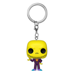 Porte-clé - Pocket Pop! Keychain - Disney - L'Etrange Noël de Mr Jack - Jack Black light - Funko