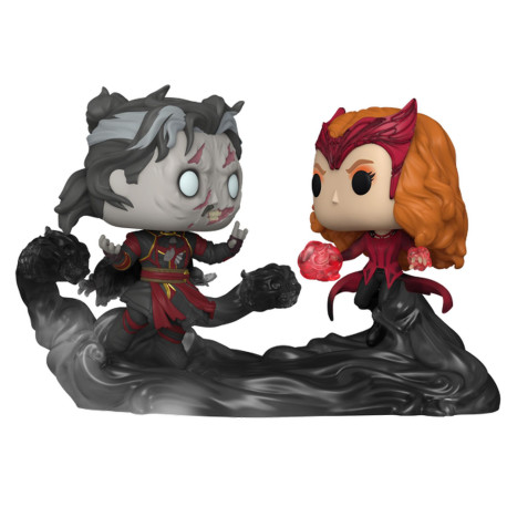 Figurine - Pop! Marvel - Doctor Strange in the Multiverse of Madness - Dead Strange & Scarlet Witch - N° 1027 - Funko