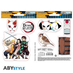 Stickers - Demon Slayer - Slayers - 2 planches de 16x11 cm - ABYstyle