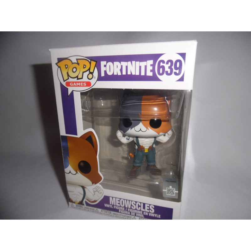 Figurine - Pop! Games - Fortnite - Meowscles - N° 639 - Funko