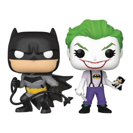 Figurine - Pop! Heroes - White Knight Batman & White Knight The Joker - Funko