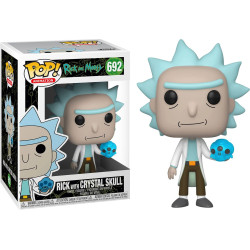Figurine - Pop! Animation - Rick and Morty - Rick with Crystals - N° 692 - Funko