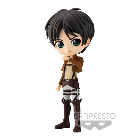 Figurine - L'Attaque des Titans - Q Posket - Eren Yeager - Ver. A - Banpresto