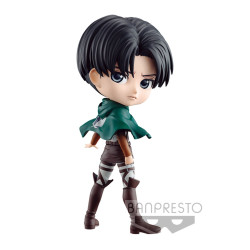 Figurine - L'Attaque des Titans - Q Posket - Levi Ackerman - Ver. A - Banpresto