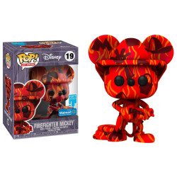 Figurine - Pop! Disney - Firefighter Mickey (Art Series) - N° 19 - Funko