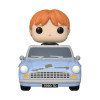 Figurine - Pop! Rides - Harry Potter - Ron Weasley in Flying Car - N° 112 - Funko