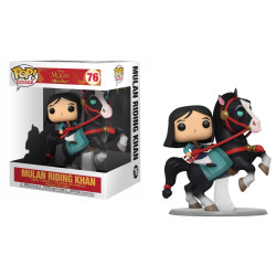 Figurine - Pop! Rides - Mulan - Mulan on Khan - N° 76 - Funko