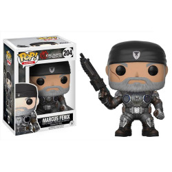 Figurine - Pop! Games - Gears of War - Marcus Fenix (Old Man) - N° 204 - Funko