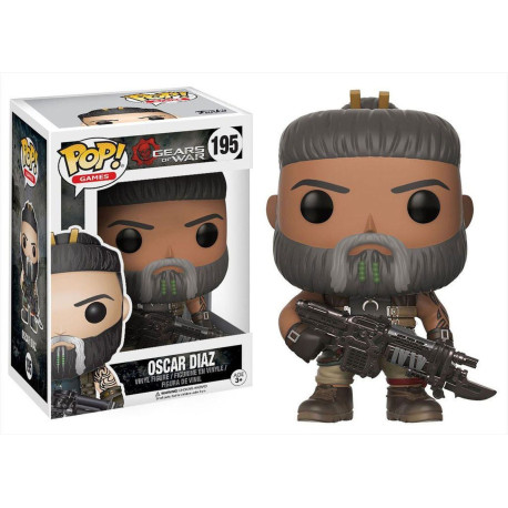 Figurine - Pop! Games - Gears of War - Oscar Diaz - N° 195 - Funko