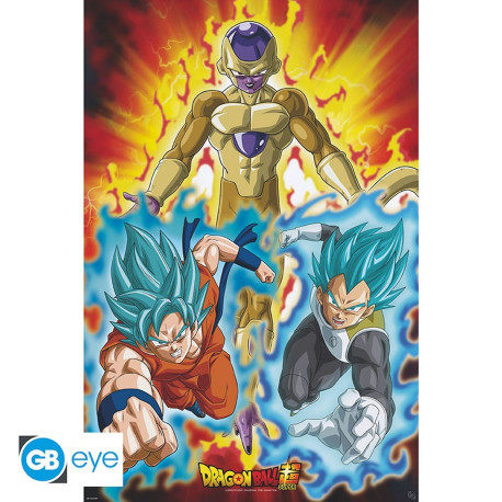 Poster - Dragon Ball Super - Golden Freezer - 91.5 x 61 cm - ABYstyle