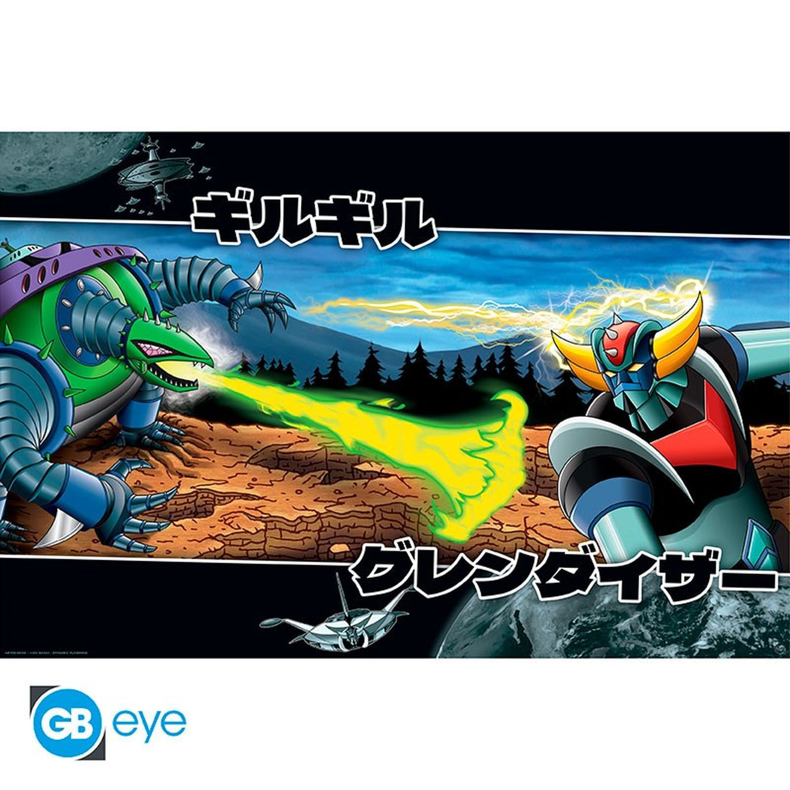 Poster Goldorak 30 X 44 Cm - Rendez-vous De La BD, Multicolore, Occasion En Bon état