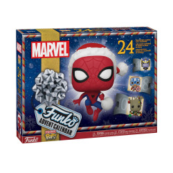 Calendrier de l'avent - Pocket Pop! Marvel - 24 figurines - Funko