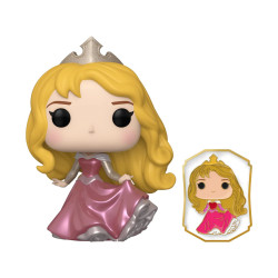 Figurine - Pop! Disney - Princess - Aurore with pin - N° 325 - Funko
