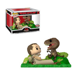 Figurine - Pop! Movies - Jurassic Park - Moment Muldoon Raptor Hunt - N° 1204 - Funko