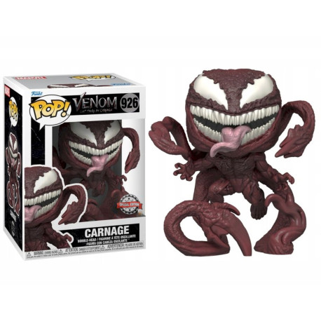 Figurine - Pop! Marvel - Venom - Carnage - N° 926 - Funko